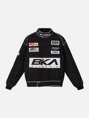 Vintage Biker Wintermantel