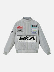 Vintage Biker Wintermantel