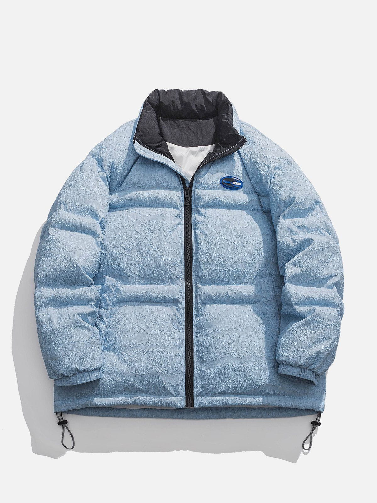 Wintermantel mit Vintage-Farbverlaufsdruck 