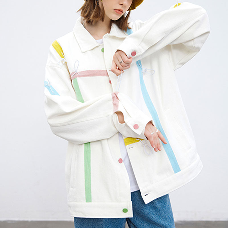 Vintage Jacket Full Webbing Drawstring