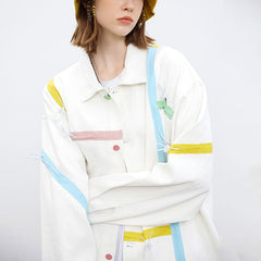 Vintage Jacket Full Webbing Drawstring