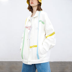 Vintage Jacket Full Webbing Drawstring