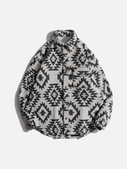 Veste à imprimé vintage 