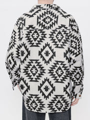Veste à imprimé vintage 