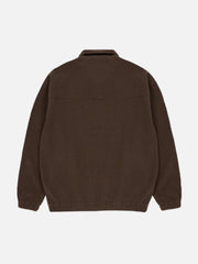 Vintage Jacke mit seitlichem Farbverlauf 