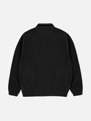 Vintage Jacke mit seitlichem Farbverlauf 