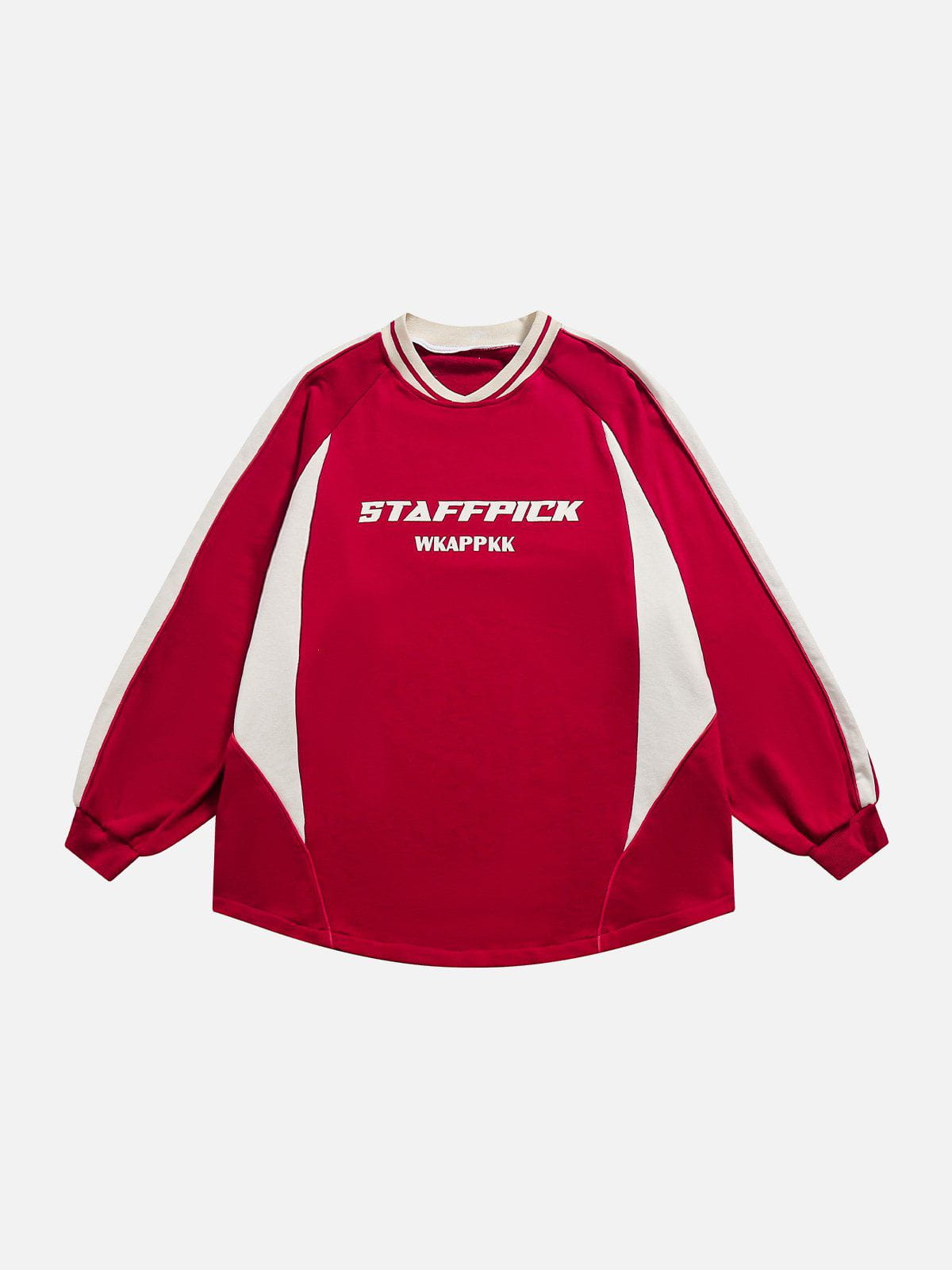 Vintage Splicing Sweatshirt