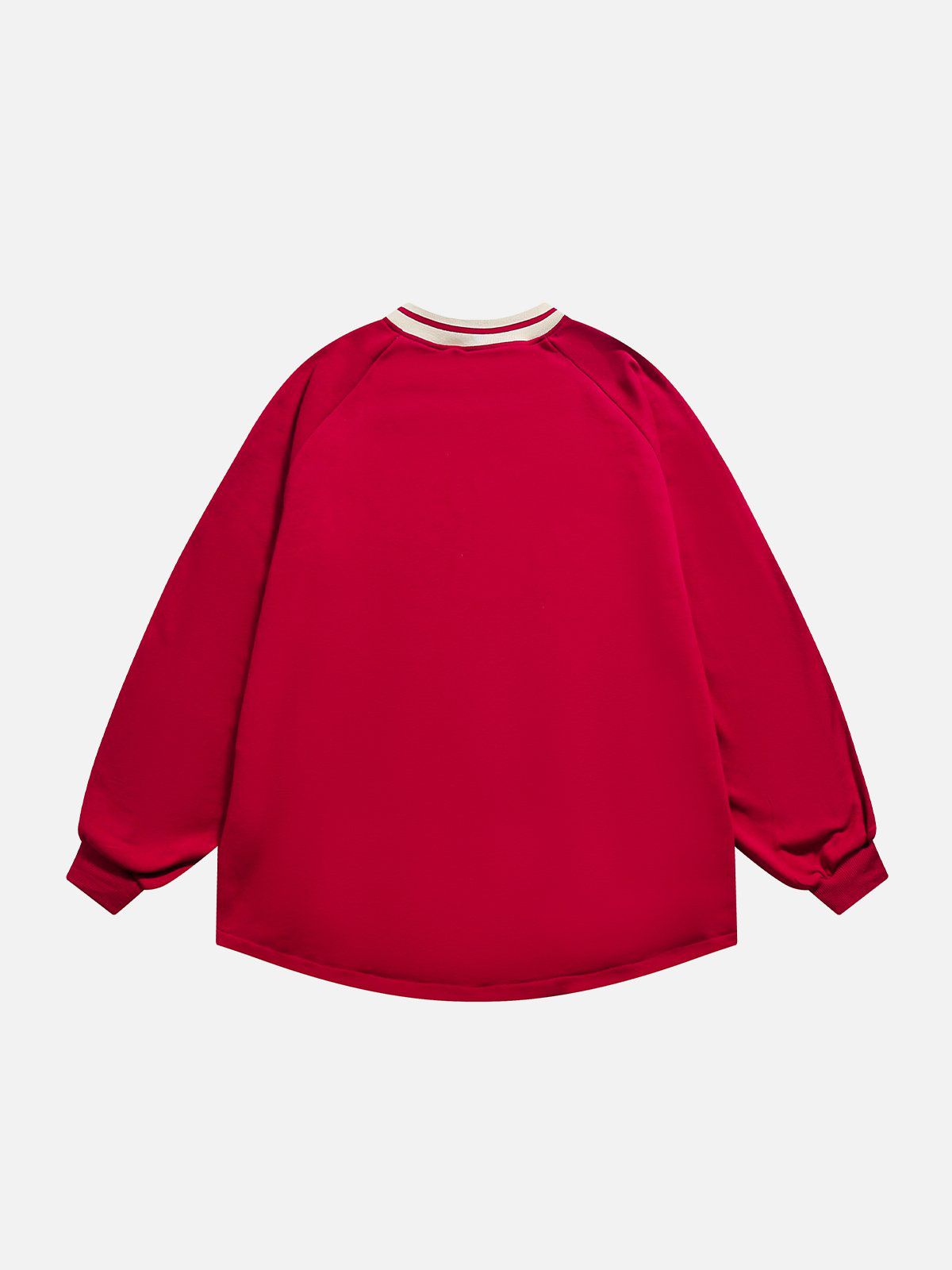 Vintage Splicing Sweatshirt