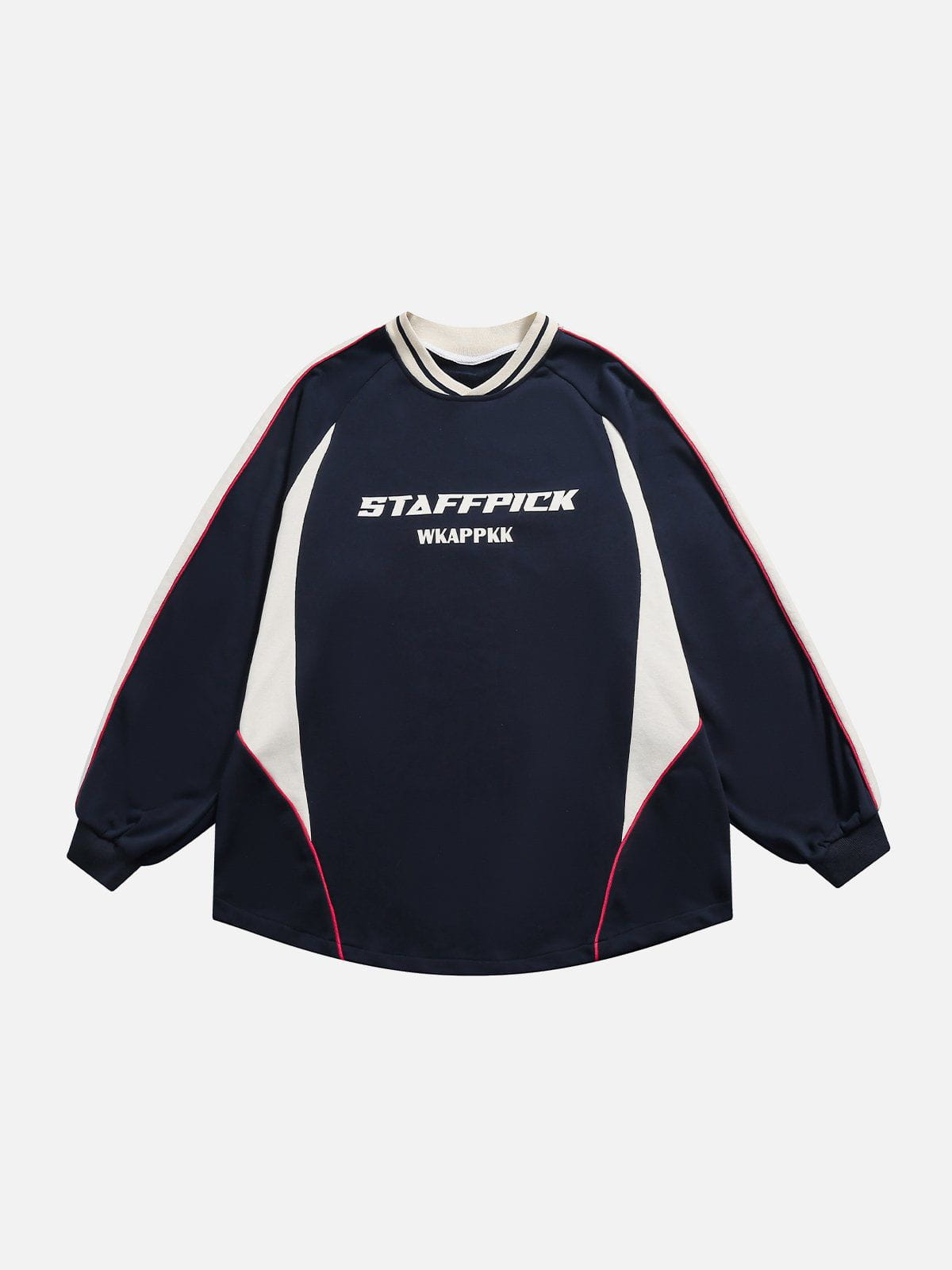 Vintage Splicing Sweatshirt