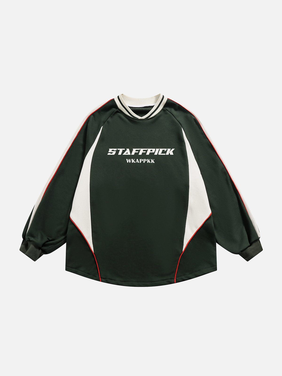 Vintage Splicing Sweatshirt