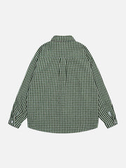 Gestreifte Vintage-Hemdjacke 