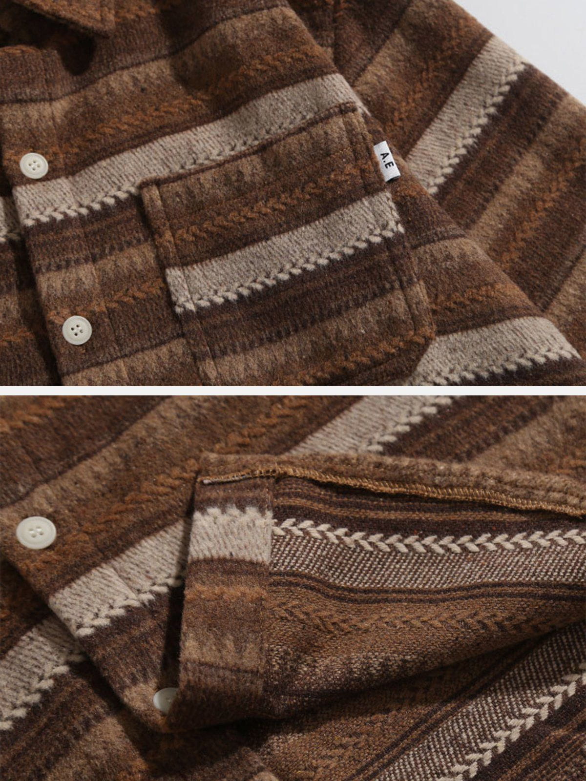 Vintage Stripes Shacket