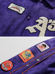 Vintage Wildlederjacke 