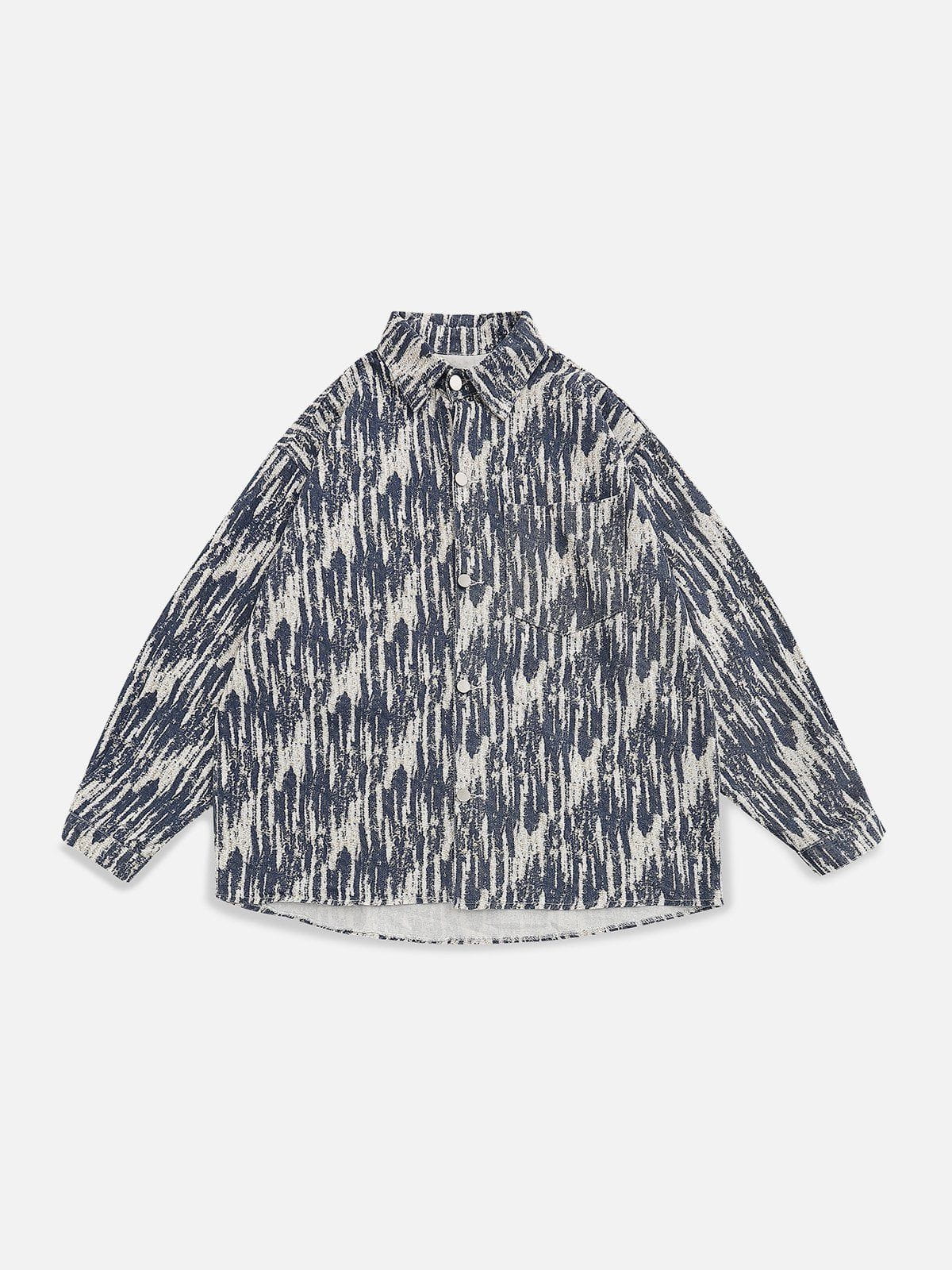 Vintage Batik-Shacket 