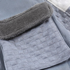 Jacke mit Waffel-Einsatz 