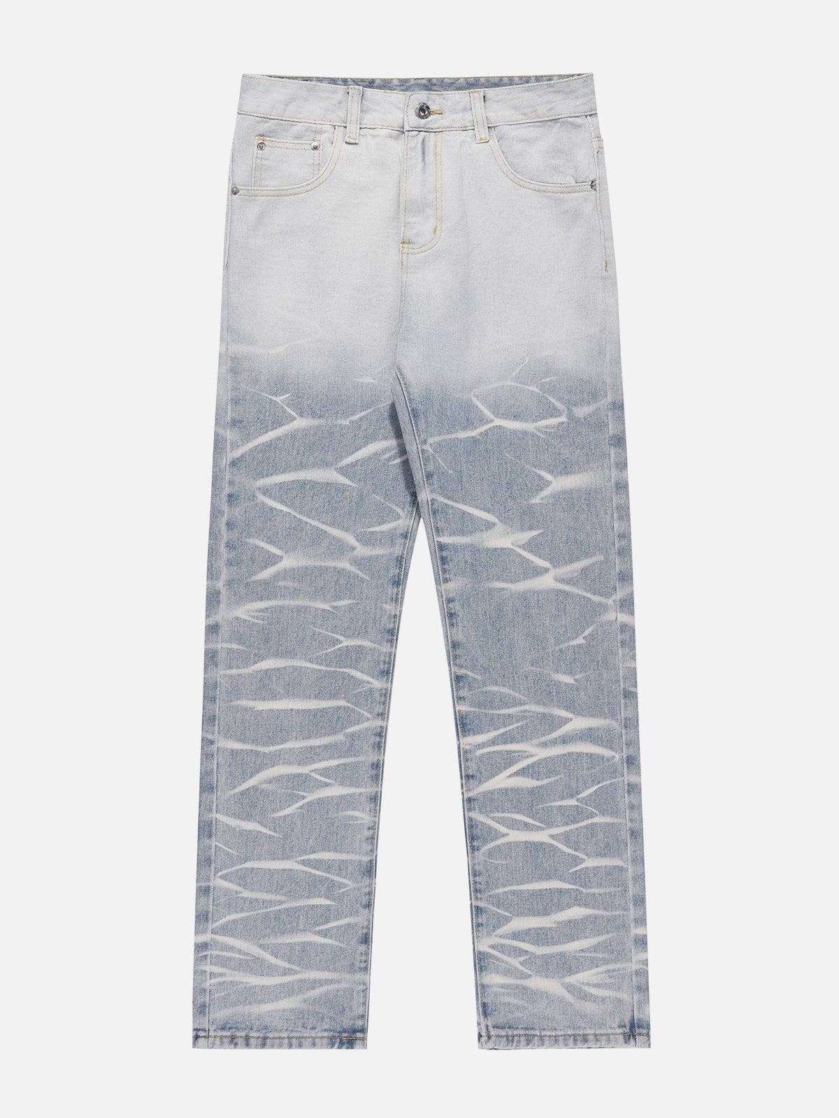 Water Ripple Gradient Jeans