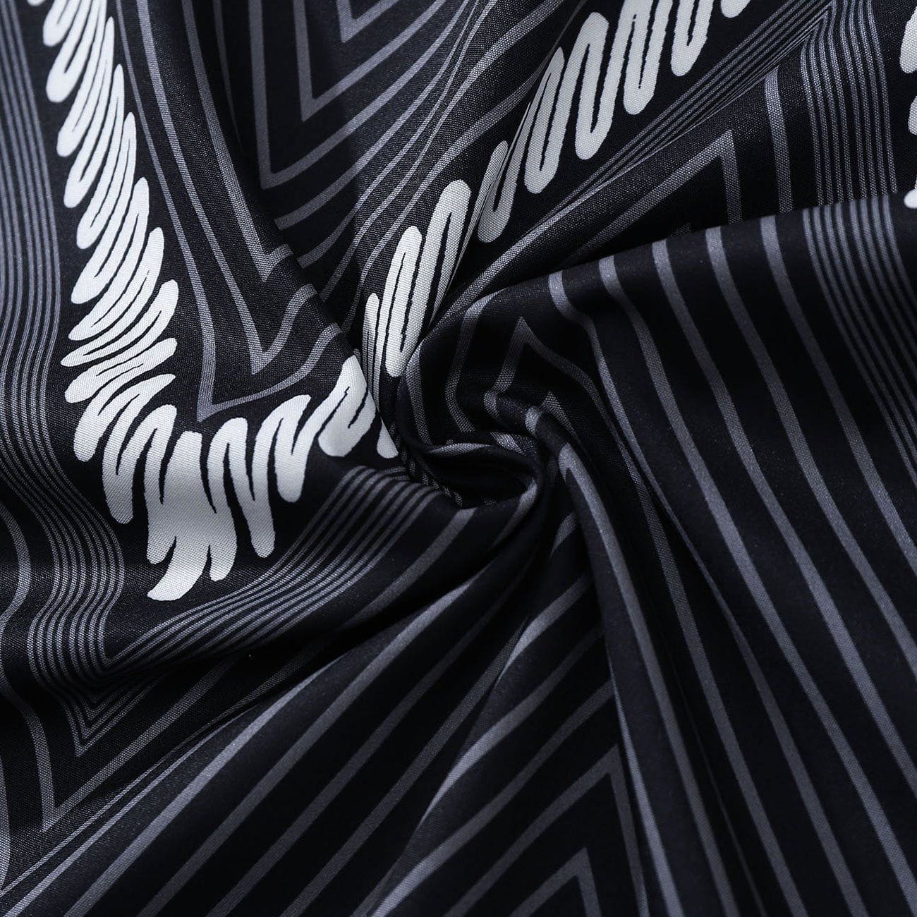 Wave Stripe Short Sleeve Shirt