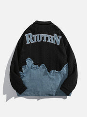 Weizenohr-Patchworkjacke 