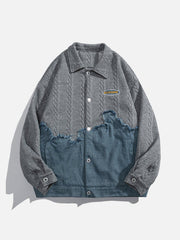 Weizenohr-Patchworkjacke 