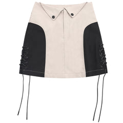 Kurzes Bikerjacken-Set für Damen