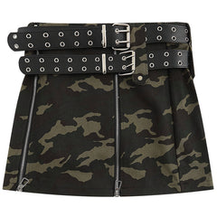 Damen Unregelmäßiges Camouflage-Jackenset