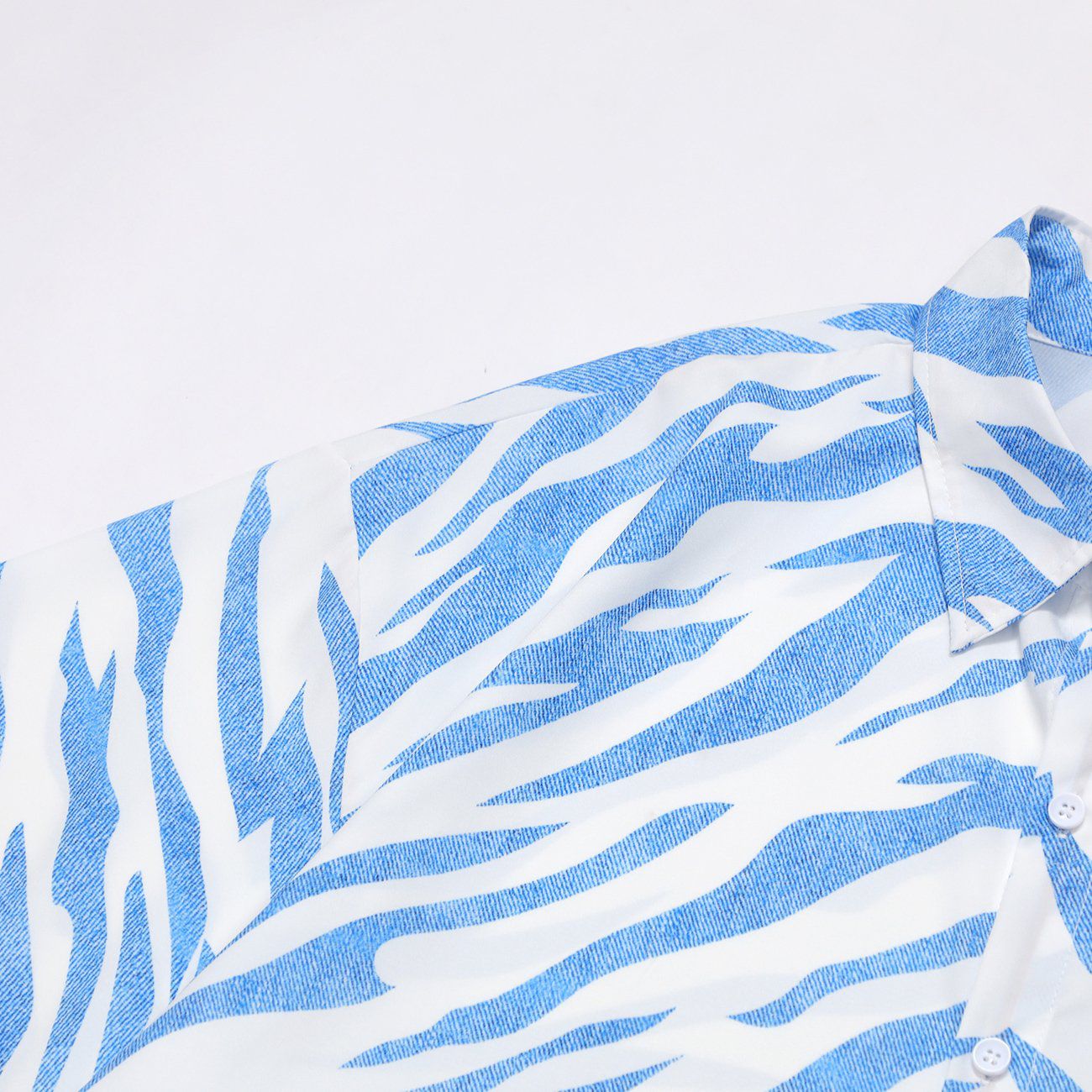 Zebra Graphic Sleeve Shirt