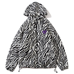 Zebra Pattern Winter Coat