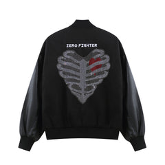 ZERO FIGHTER Baseball Jacket