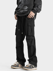 Zip Large Multi-Pocket Cargo Pants