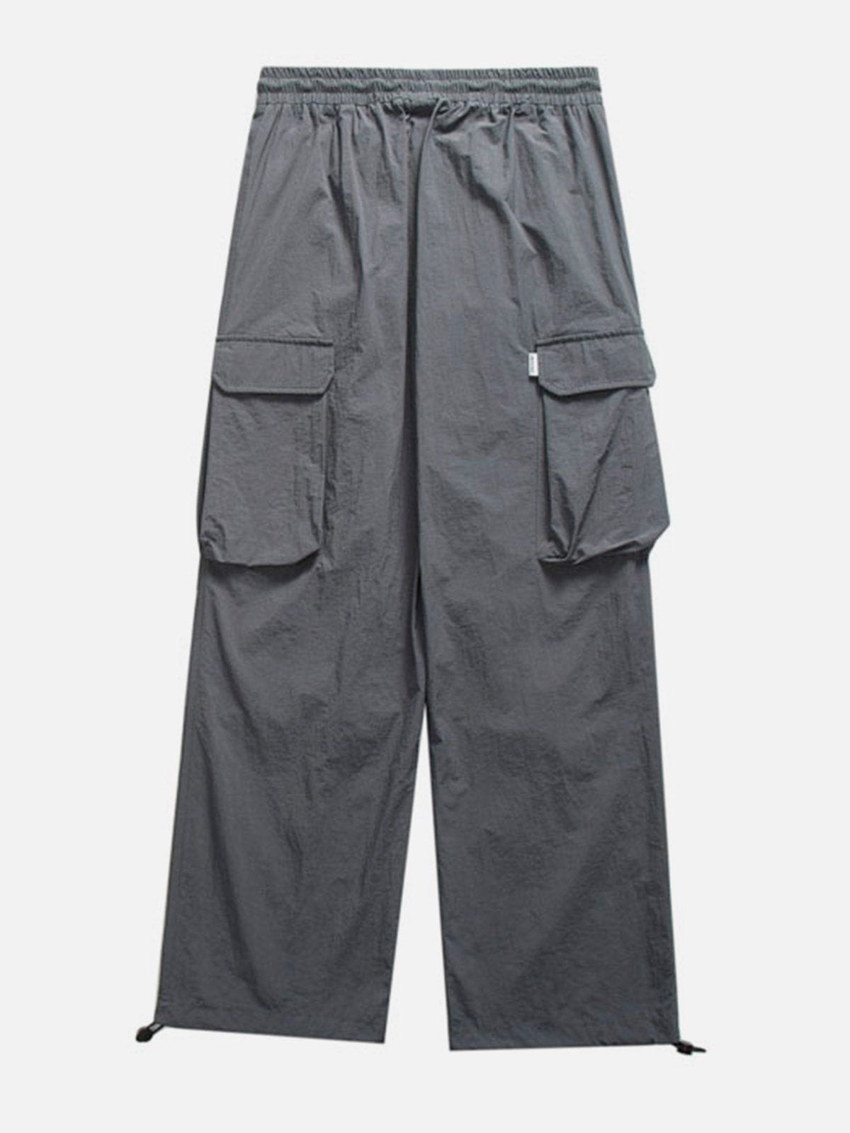 Zip Multi-Pocket Cargo Pants