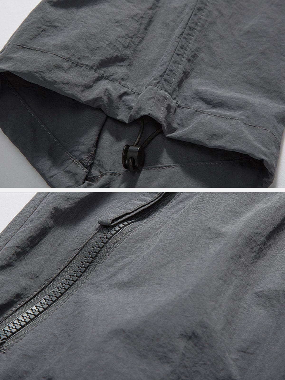 Zip Multi-Pocket Cargo Pants