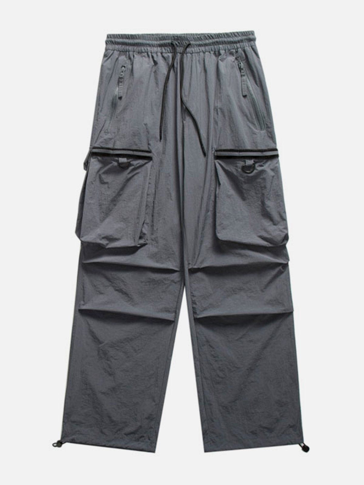 Zip Multi-Pocket Cargo Pants