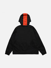 ZIP UP Drawstring Anorak