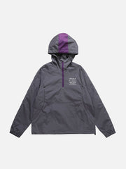 ZIP UP Drawstring Anorak