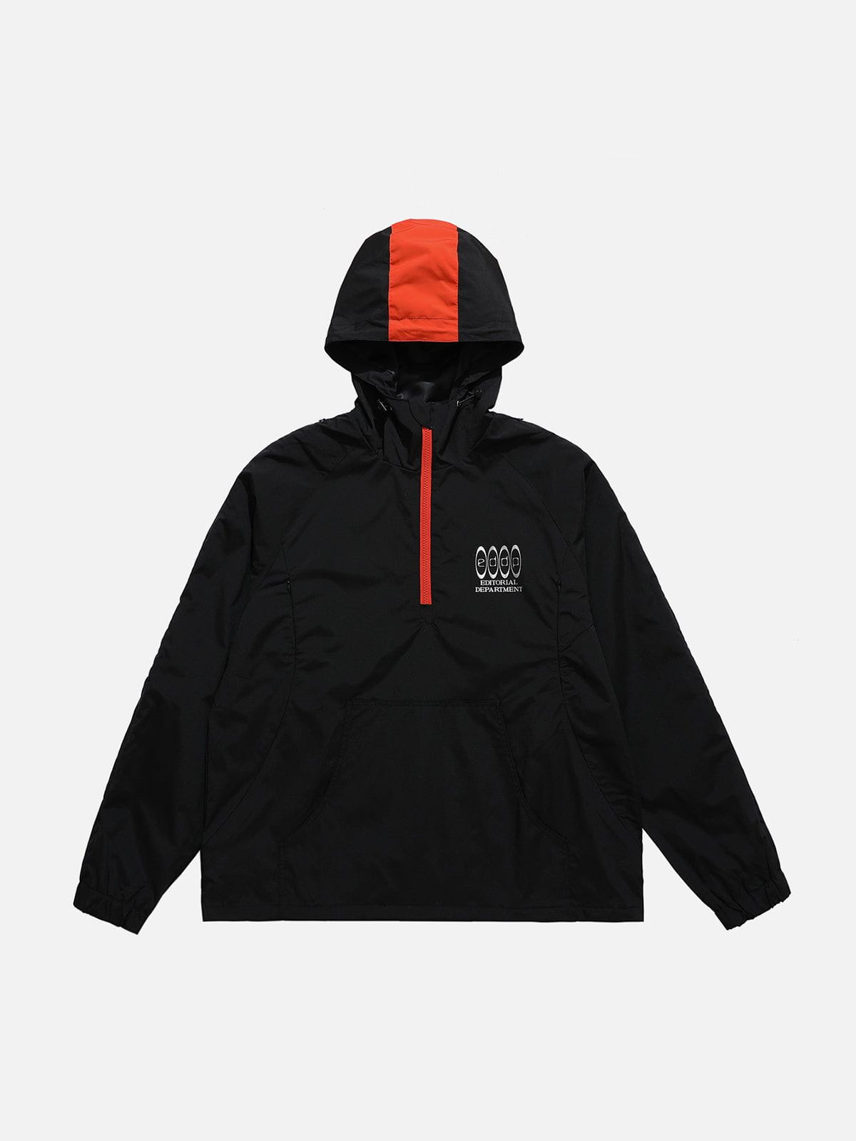 ZIP UP Drawstring Anorak