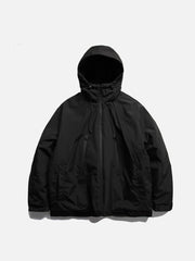 ZIP UP Drawstring Winter Coat