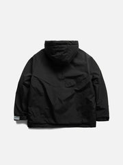 ZIP UP Drawstring Winter Coat