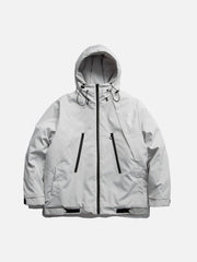 ZIP UP Drawstring Winter Coat