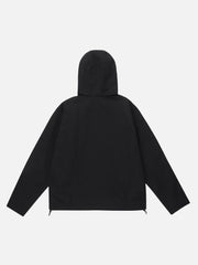 ZIP UP Patchwork Anorak