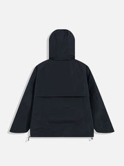 ZIP UP Patchwork Anorak