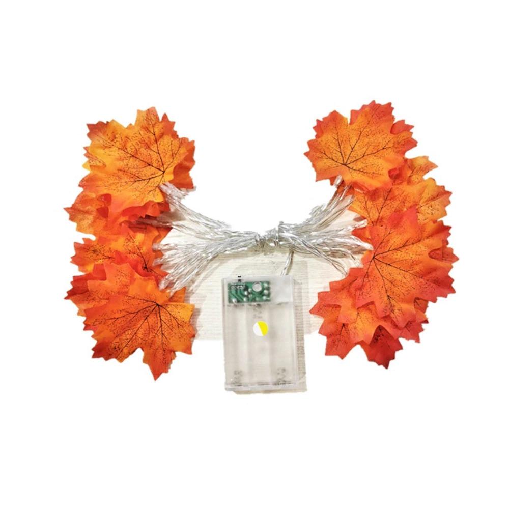 Maple Leaves Fall String Lights