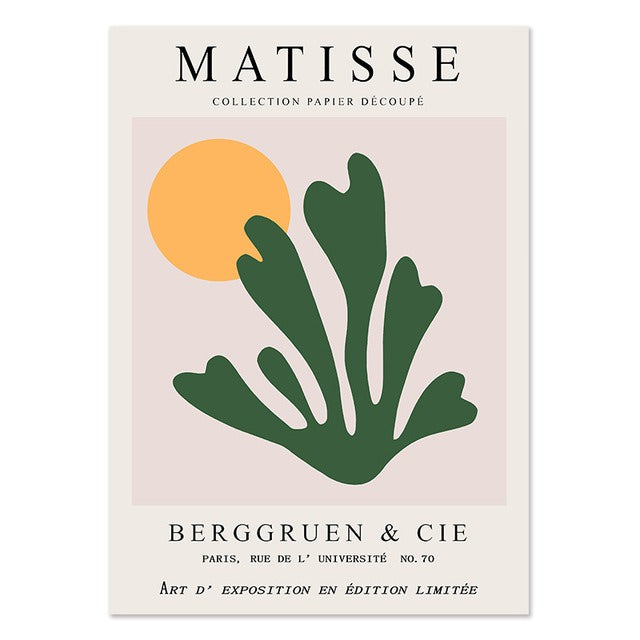 Matisse Abstractions Canvas Posters