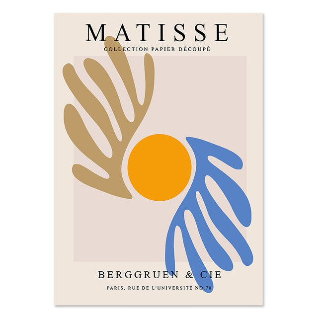 Matisse Abstractions Canvas Posters