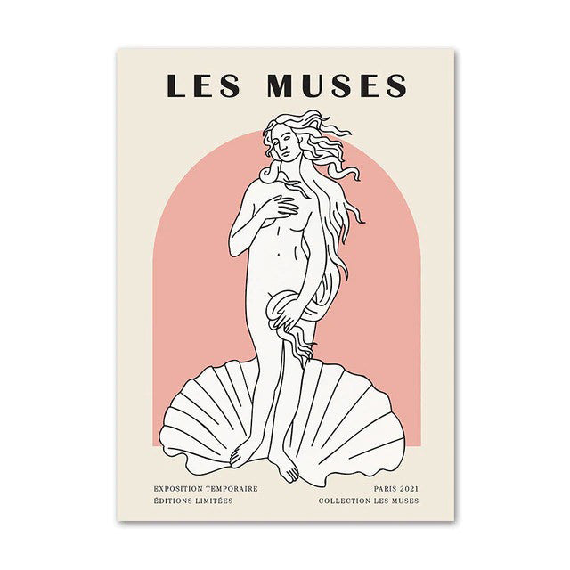 Matisse & Les Muses Gallery Wall Canvas Posters