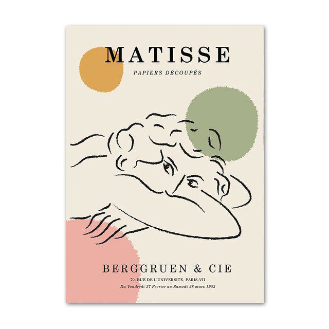 Matisse & Les Muses Gallery Wall Canvas Posters