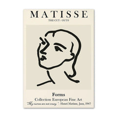 Matisse Outline Canvas Posters