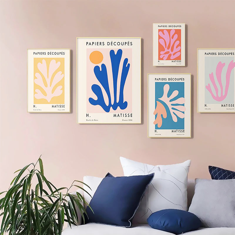 Matisse Cut Outs Canvas Posters