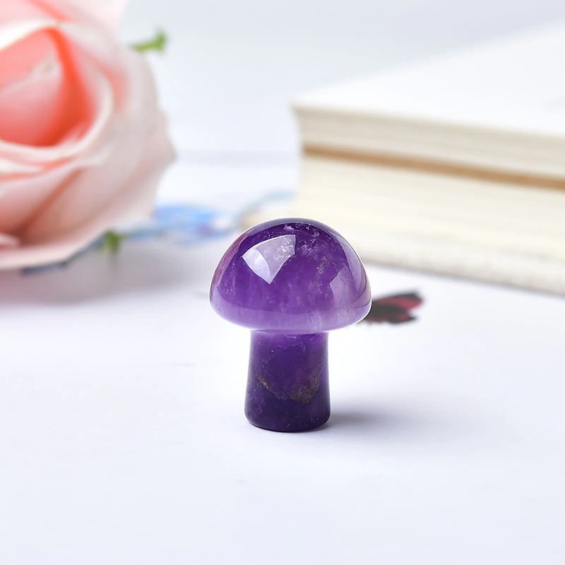 Crystal Mushroom Mini Sculpture