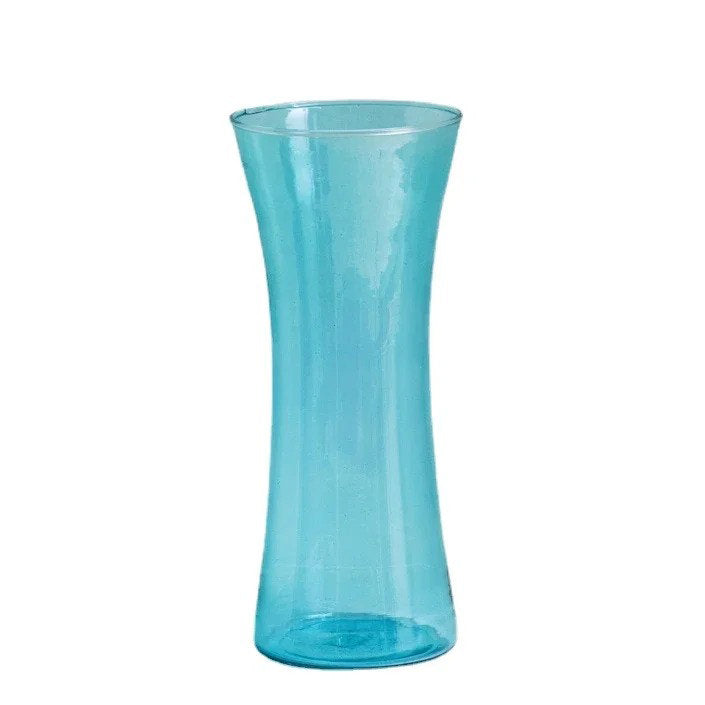 Pastel Gradient Colored Glass Vase