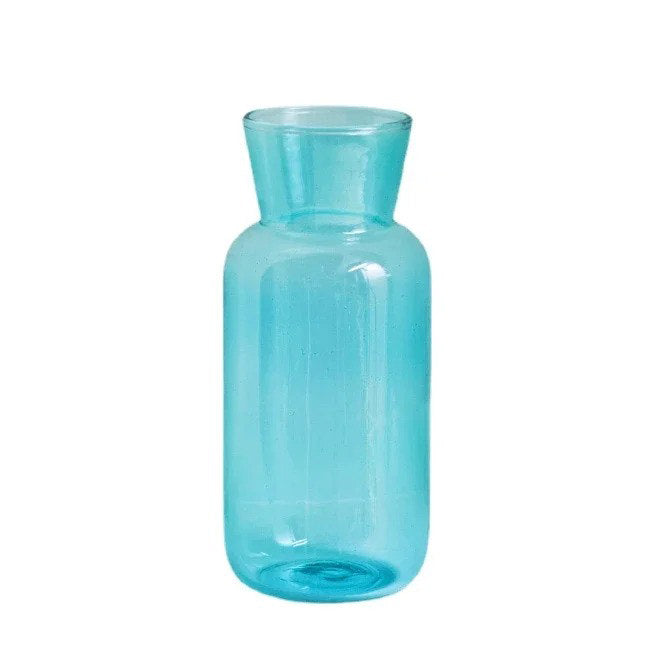 Pastel Gradient Colored Glass Vase